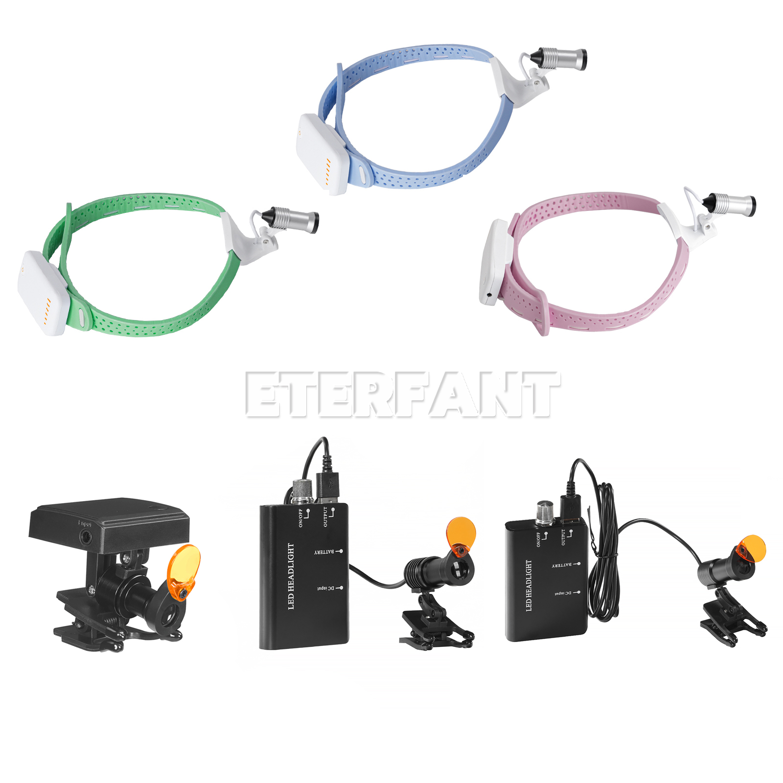 Led Medical Headlight - مصباح رأس طبي خفيف الوزن من