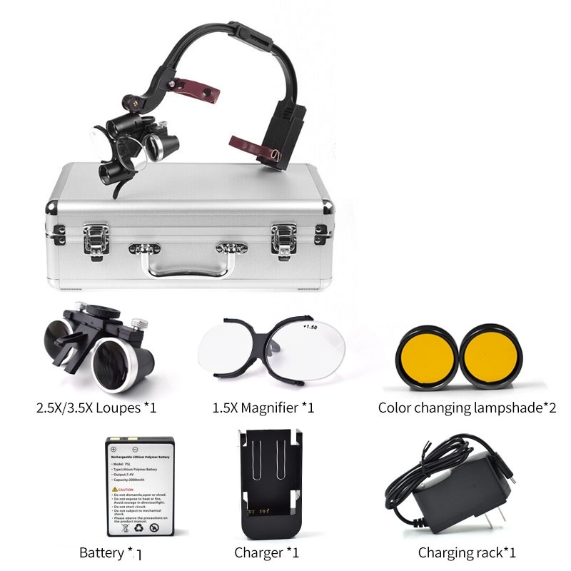 نظارات جومتوب الطبية الجراحية  - مراجعة Led Medical Headlight وسعره