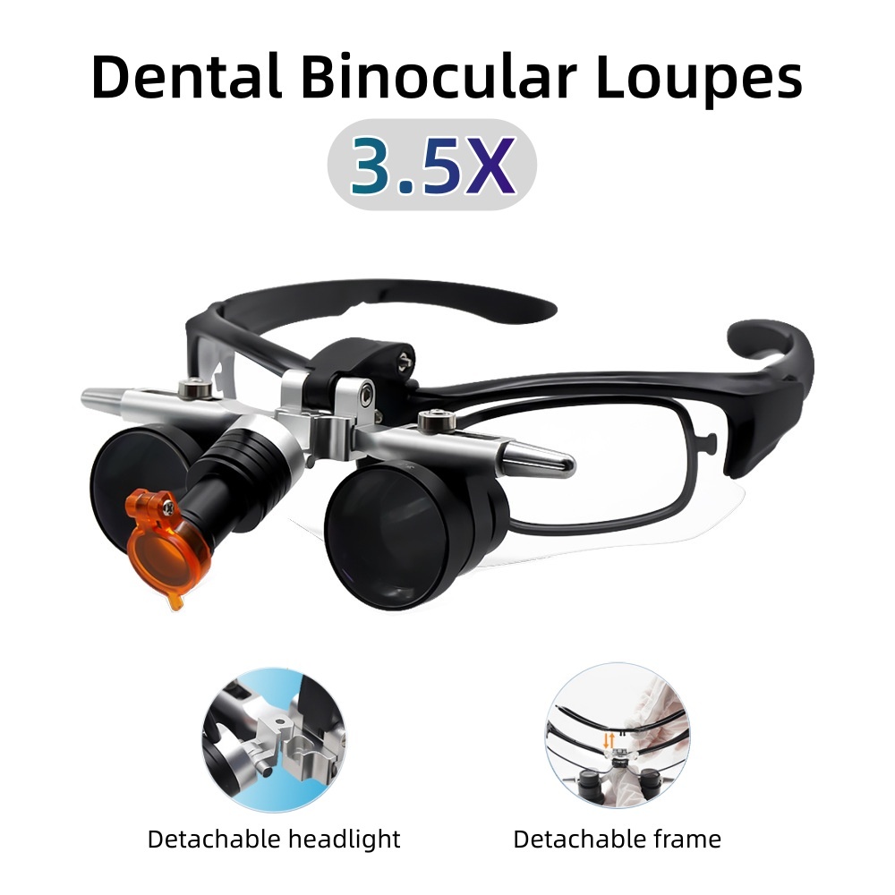 عدسة مكبرة للأسنان 3.5X عدسة م - مراجعة Led Medical Headlight وسعره