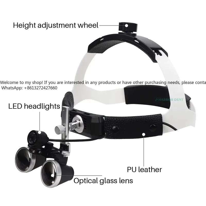 نظارات مكبرة طبية تعمل بالكهرب - مراجعة Led Medical Headlight وسعره